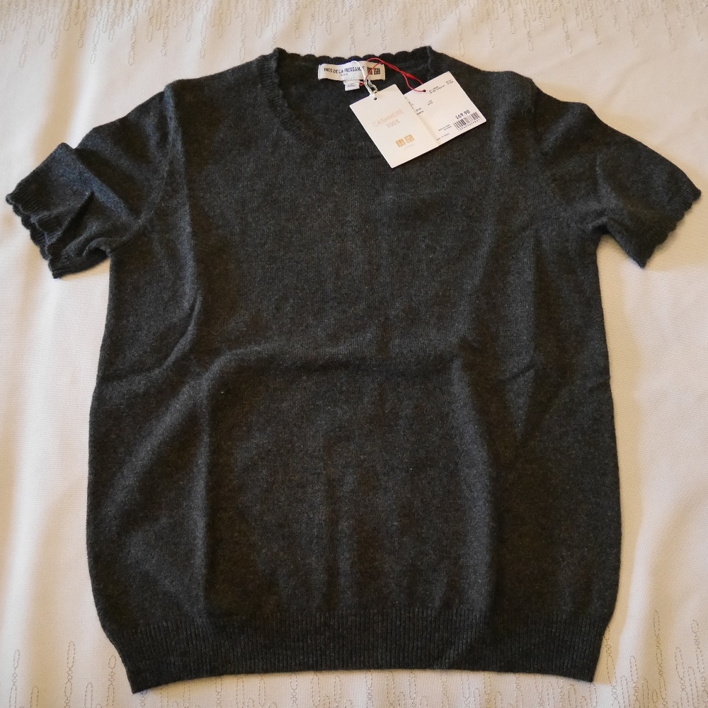 NWT Ines De La Fressange x UNIQLO 100% Cashmere